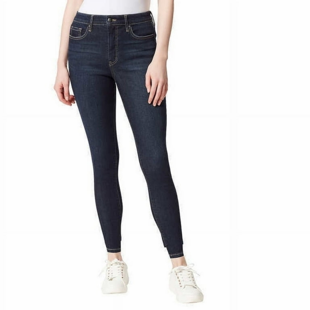 31 Jessica Simpson Dark Blue Curvy High Rise Skinny Jeans